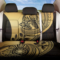 Philippines Eagle Sun Back Car Seat Cover Filipino Agila Polynesian Tattoo Gold Color