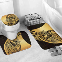 Philippines Eagle Sun Bathroom Set Filipino Agila Polynesian Tattoo Gold Color