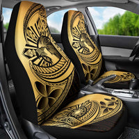 Philippines Eagle Sun Car Seat Cover Filipino Agila Polynesian Tattoo Gold Color LT14 - Polynesian Pride