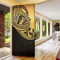 Philippines Eagle Sun Door Cover Filipino Agila Polynesian Tattoo Gold Color