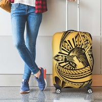 Philippines Eagle Sun Luggage Cover Filipino Agila Polynesian Tattoo Gold Color LT14 - Polynesian Pride