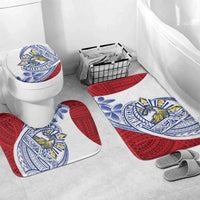Philippines Eagle Sun Bathroom Set Filipino Agila Polynesian Tattoo Flag Color
