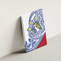 Philippines Eagle Sun Canvas Wall Art Filipino Agila Polynesian Tattoo Flag Color