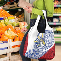 Philippines Eagle Sun Grocery Bag Filipino Agila Polynesian Tattoo Flag Color