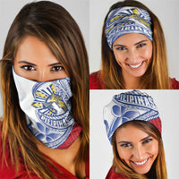 Philippines Eagle Sun Neck Gaiter Filipino Agila Polynesian Tattoo Flag Color