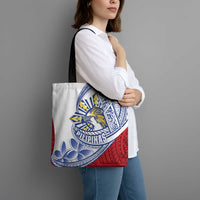Philippines Eagle Sun Tote Bag Filipino Agila Polynesian Tattoo Flag Color