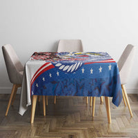 Filipino American History Month Tablecloth Philippines Agila USA Eagle Mix Flag