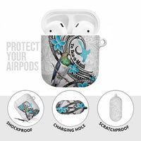 Aotearoa Te Ika-a-Maui AirPods Case South Island Kekeru Maori Koru - Polynesian Pride