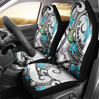 Aotearoa Te Ika-a-Maui Car Seat Cover South Island Kekeru Maori Koru