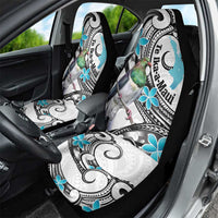 Aotearoa Te Ika-a-Maui Car Seat Cover South Island Kekeru Maori Koru