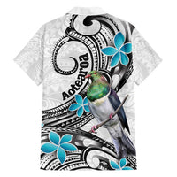 Aotearoa Te Ika-a-Maui Family Matching Summer Maxi Dress and Hawaiian Shirt South Island Kekeru Maori Koru