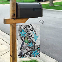 Aotearoa Te Ika-a-Maui Garden Flag South Island Kekeru Maori Koru