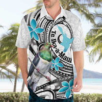 Aotearoa Te Ika-a-Maui Hawaiian Shirt South Island Kekeru Maori Koru