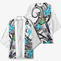Aotearoa Te Ika-a-Maui Kimono South Island Kekeru Maori Koru - Polynesian Pride