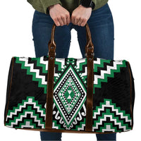 Green New Zealand Taniko Poutama Patikitiki Travel Bag - Polynesian Pride