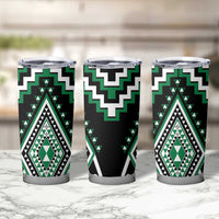 Green Aotearoa Taniko Poutama Patikitiki Tumbler Cup