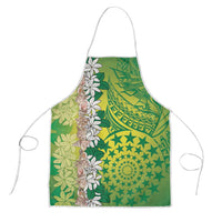 Cook Islands Tiare Maori With Conch Shell Apron Pasifika Fest Polynesian Tattoo Green