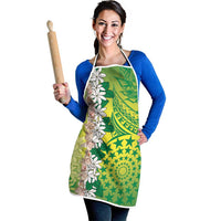 Cook Islands Tiare Maori With Conch Shell Apron Pasifika Fest Polynesian Tattoo Green