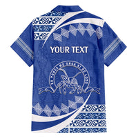 Personalised Tonga Tupou College Toloa Family Matching Off Shoulder Maxi Dress and Hawaiian Shirt Happy 158 Years Anniversary