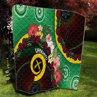 Long God Yumi Stanap Vanuatu Quilt Tropical Flowers Aboriginal Pattern LT14 - Polynesian Pride