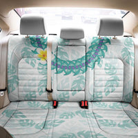 Jade Vine Lei Hawaii Back Car Seat Cover Aloha Seamless Tropical Leaves - Polynesian Pride