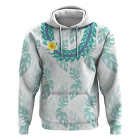 Jade Vine Lei Hawaii Hoodie Aloha Seamless Tropical Leaves - Polynesian Pride