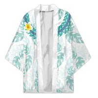 Jade Vine Lei Hawaii Kimono Aloha Seamless Tropical Leaves - Polynesian Pride