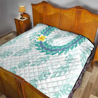 Jade Vine Lei Hawaii Quilt Aloha Seamless Tropical Leaves - Polynesian Pride