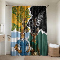 Rugby 2025 Championship Bathroom Set Southern Hemisphere Countries Mascots - Polynesian Pride