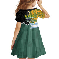 Personalised Rugby 2025 Championship Family Matching Summer Maxi Dress and Hawaiian Shirt Southern Hemisphere Countries Mascots - Polynesian Pride