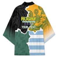 Personalised Rugby 2025 Championship Kimono Southern Hemisphere Countries Mascots - Polynesian Pride