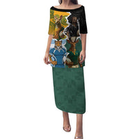 Personalised Rugby 2025 Championship Puletasi Southern Hemisphere Countries Mascots - Polynesian Pride