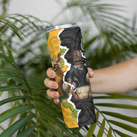 Rugby 2025 Championship Skinny Tumbler Southern Hemisphere Countries Mascots - Polynesian Pride