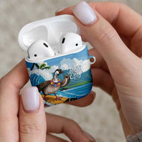 Aloha Hawaii Shaka Nene Goose AirPods Case Surfing Take It Easy LT14 - Polynesian Pride