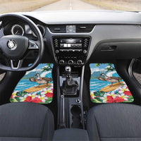 Aloha Hawaii Shaka Nene Goose Car Mats Surfing Take It Easy - Polynesian Pride