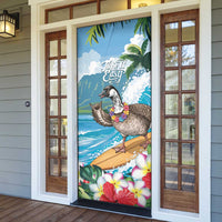 Aloha Hawaii Shaka Nene Goose Door Cover Surfing Take It Easy - Polynesian Pride