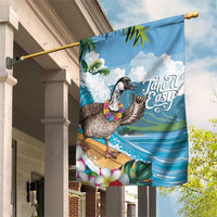 Aloha Hawaii Shaka Nene Goose Garden Flag Surfing Take It Easy - Polynesian Pride