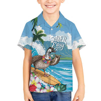Aloha Hawaii Shaka Nene Goose Hawaiian Shirt Surfing Take It Easy - Polynesian Pride