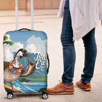 Aloha Hawaii Shaka Nene Goose Luggage Cover Surfing Take It Easy LT14 Blue - Polynesian Pride