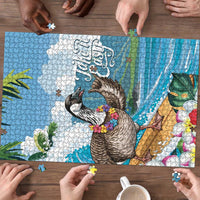 Aloha Hawaii Shaka Nene Goose Puzzle Surfing Take It Easy - Polynesian Pride