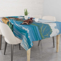 Aloha Hawaii Shaka Nene Goose Tablecloth Surfing Take It Easy - Polynesian Pride
