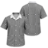 Black White Filipino Binakol Motifs Family Matching Summer Maxi Dress and Hawaiian Shirt Mabuhay Philippines Festival Kusikus Pattern