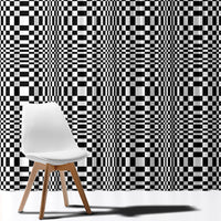 Black White Filipino Binakol Motifs Window Curtain Mabuhay Philippines Festival Kusikus Pattern