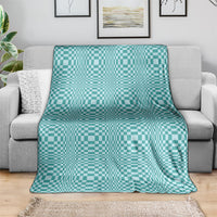 Cyan Filipino Binakol Motifs Blanket Mabuhay Philippines Festival Kusikus Pattern