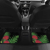 Meri Kirihimete New Zealand Car Mats Piwakawaka Koru Fern Mix Pohutukawa - Polynesian Pride