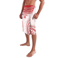 Custom Tonga Mate Maa Lavalava Go Champions Tongan Ngatu - White