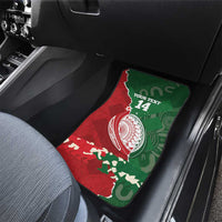 Custom Tonga And Australia Rugby Car Mats Mate Maa Tongan Ngatu Mix Kangaroos Aboriginal