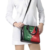 Custom Tonga And Australia Rugby Shoulder Handbag Mate Maa Tongan Ngatu Mix Kangaroos Aboriginal LT14 - Polynesian Pride