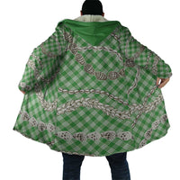 Green Aloha Hawaii Shell Lei Cloak Palaka Hebrew Cone Honey Cowrie Elegant Curves LT14 - Polynesian Pride
