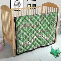 Green Aloha Hawaii Shell Lei Quilt Palaka Hebrew Cone Honey Cowrie Elegant Curves - Polynesian Pride